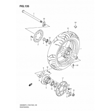 Rear wheel complete assy              

                  Gsx650fl1 e3