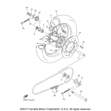 Заднее колесо