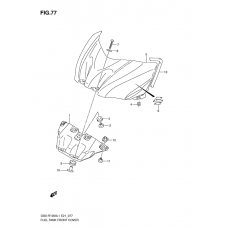 Fuel tank front cover