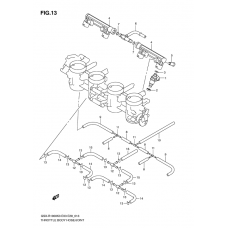 Throttle body hose/joint