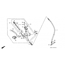 Fr. brake master cylinder