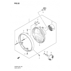 Headlamp              

                  Sv650k3/k4/k5/k6/k7/ak7 e24