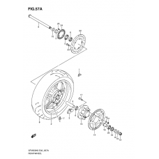 Rear wheel complete assy              

                  Sfv650ak9/uak9/al0/ual0