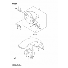 Headlamp housing