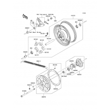 Rear wheel/chain