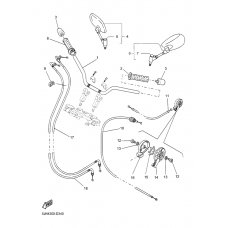 Steering handle & cable