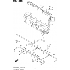 Throttle Body Hose/joint (Gsx-S1000Fal7 E33)