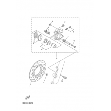 Front brake caliper