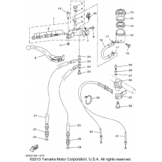Front master cylinder