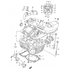 Cylinder head              

                  Rear