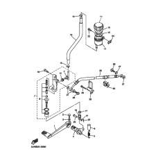 Rear master cylinder