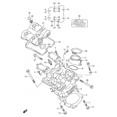 Front cylinder head              

                  Model w/x/y/k1