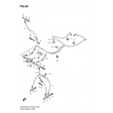 Front brake hose