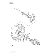 Rear wheel complete assy              

                  Sv650sal2 e24