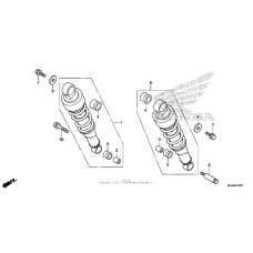 Rear shock absorber (2)