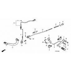 Brake pedal assy