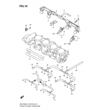 Throttle body hose/joint              

                  Gsx-r600l1 e33