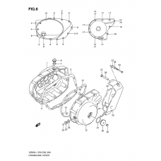 Crankcase cover ass`y (v