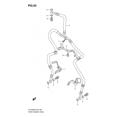 Front brake hose