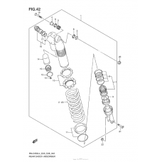 Rear Shock Absorber (Rm-Z450L4 E03)