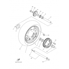 Заднее колесо