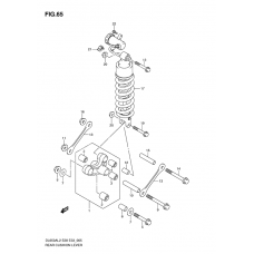 Rear cushion lever              

                  Dl650al2 e28