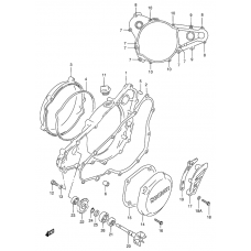 Crankcase cover- water pump