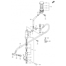 Rear master cylinder              

                  Model k1/k2