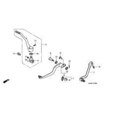 Brake pedal assy