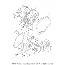 Crankcase cover              

                  1