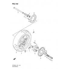 Rear wheel complete assy              

                  Sfv650ul1 e21