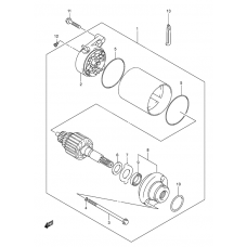 Starting motor