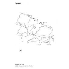 Under cowling installation parts              

                  Gs500fk4/k5/k6/fuk4/k5/k6