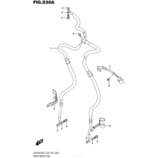 Front Brake Hose (Vzr1800Bzl5 E28)