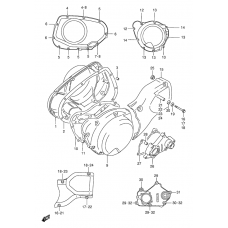 Crankcase cover ass`y (v