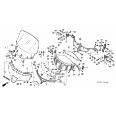 Headlamp assy              

                  GL1800A1/A2/A 3