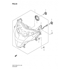 Headlamp              

                  Gsx-r1000l2 e21