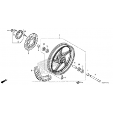 Передние колесо