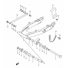 Rear swinging arm              

                  Model t/v/w/y