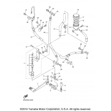 Rear master cylinder