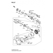 Drive shaft/final gear