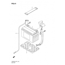 Battery              

                  Gsf650sual2 e21