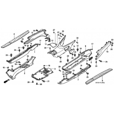 Floor panel/center cover