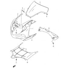 Cowling body              

                  Gsx-r600zk3