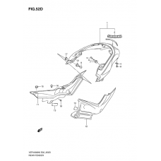 Rear fender              

                  Vzr1800l0/ufl0