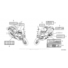 Информационные наклейки