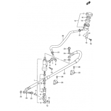 Rear master cylinder