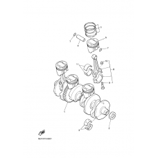 CRANKSHAFT AND PISTON