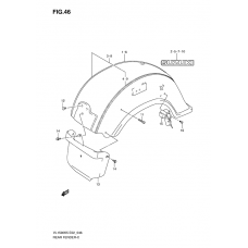 Rear fender              

                  Model k5/k6/k7/k8