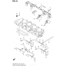 Throttle Body Hose/joint (Gsx-R600L4 E33)